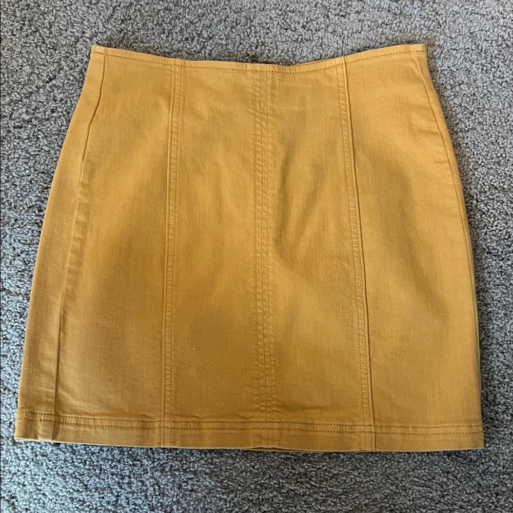 PAC SUN Mustard Yellow Women's Skirt